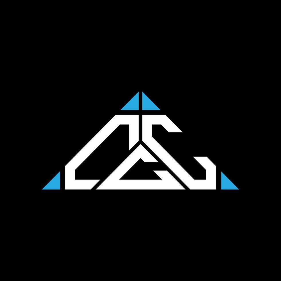 diseño creativo del logotipo de la letra ccc con gráfico vectorial, logotipo ccc simple y moderno en forma de triángulo. vector