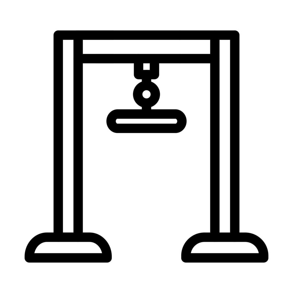 Pulley Machine Icon Design vector