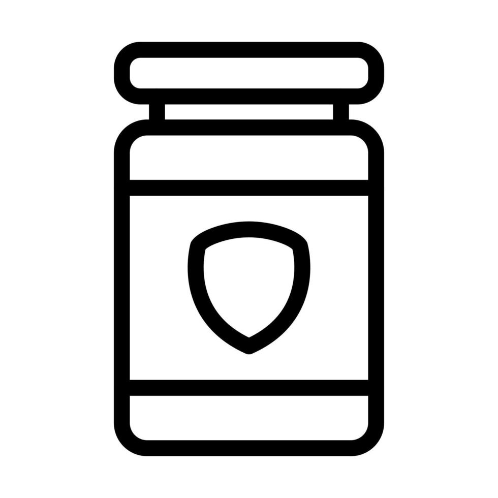 Protein Icon Design vector