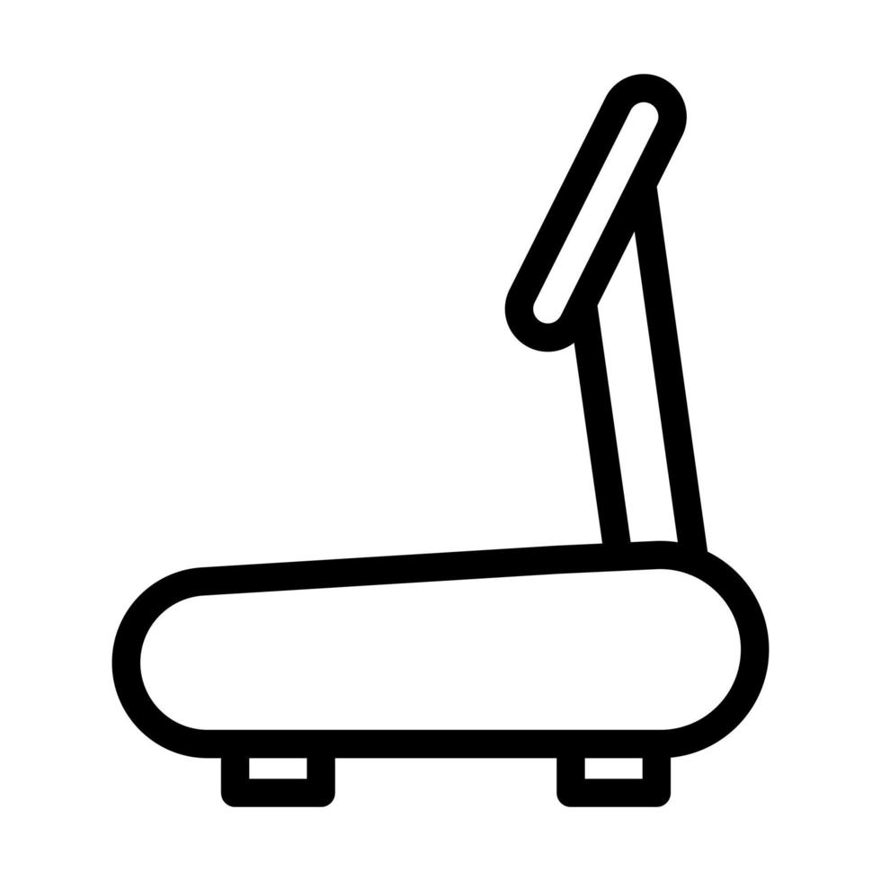 Treadmill Icon Design vector