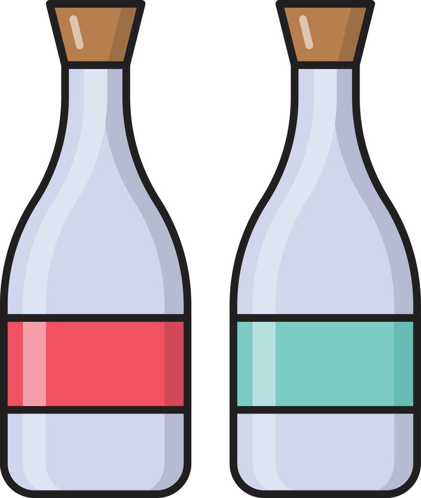 ilustración de vector de vino en un fondo. símbolos de calidad premium. iconos vectoriales para concepto y diseño gráfico.