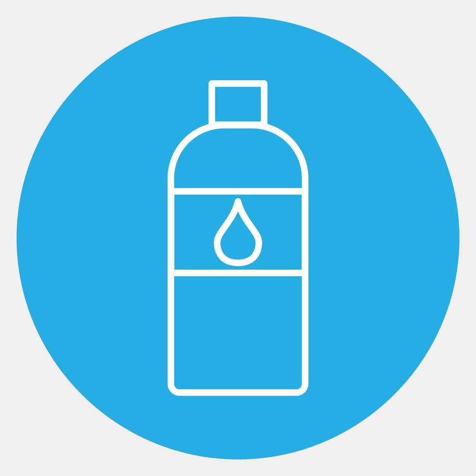 Icon water. Day of the dead celebration elements. Icons in blue style. Good for prints, posters, logo, party decoration, greeting card, etc. vector