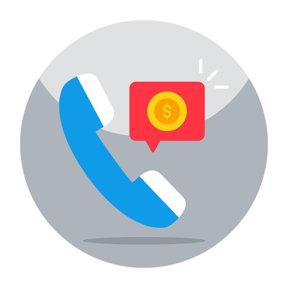 Colored design icon of telecommunication vector