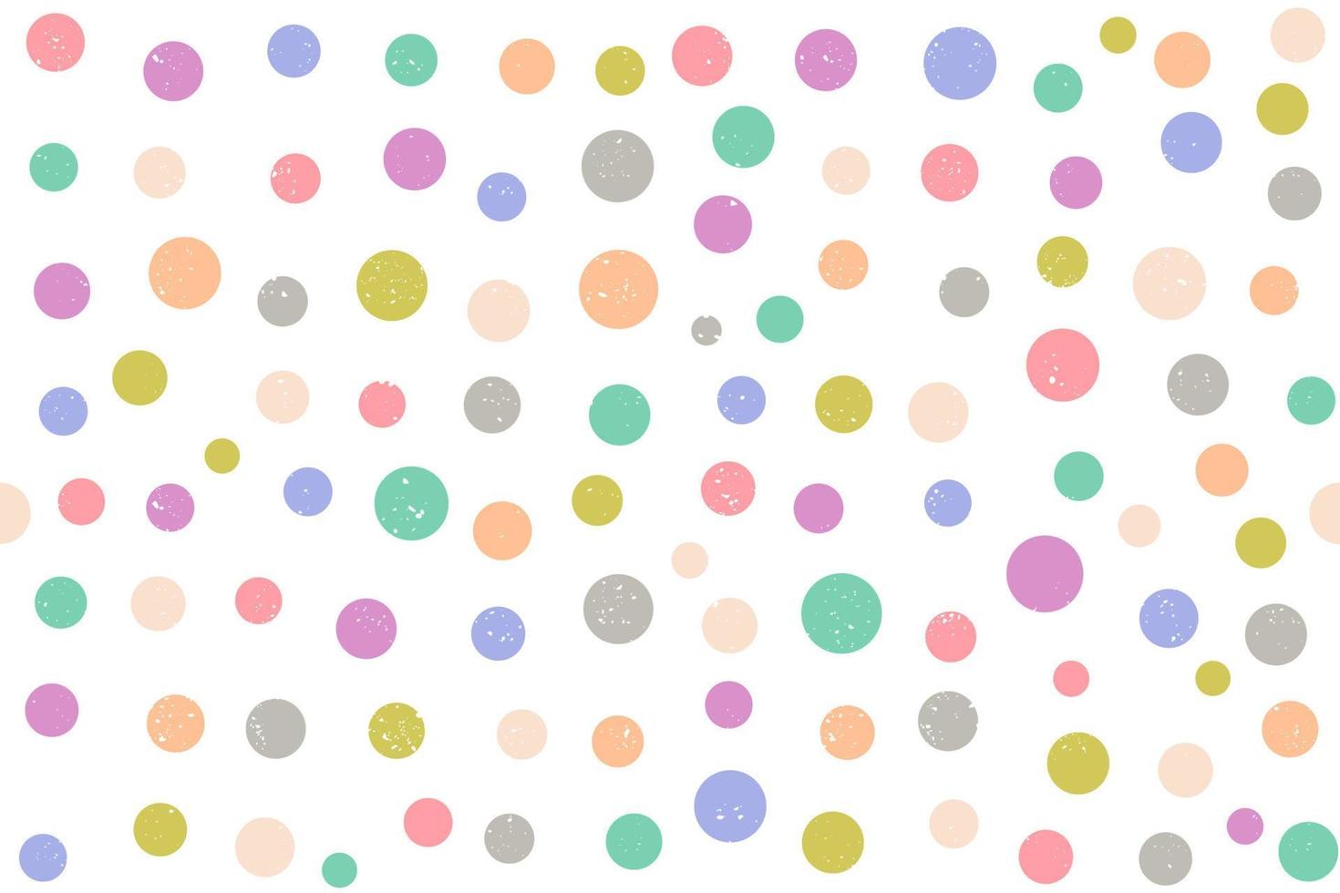 pattern with grunge dots vector
