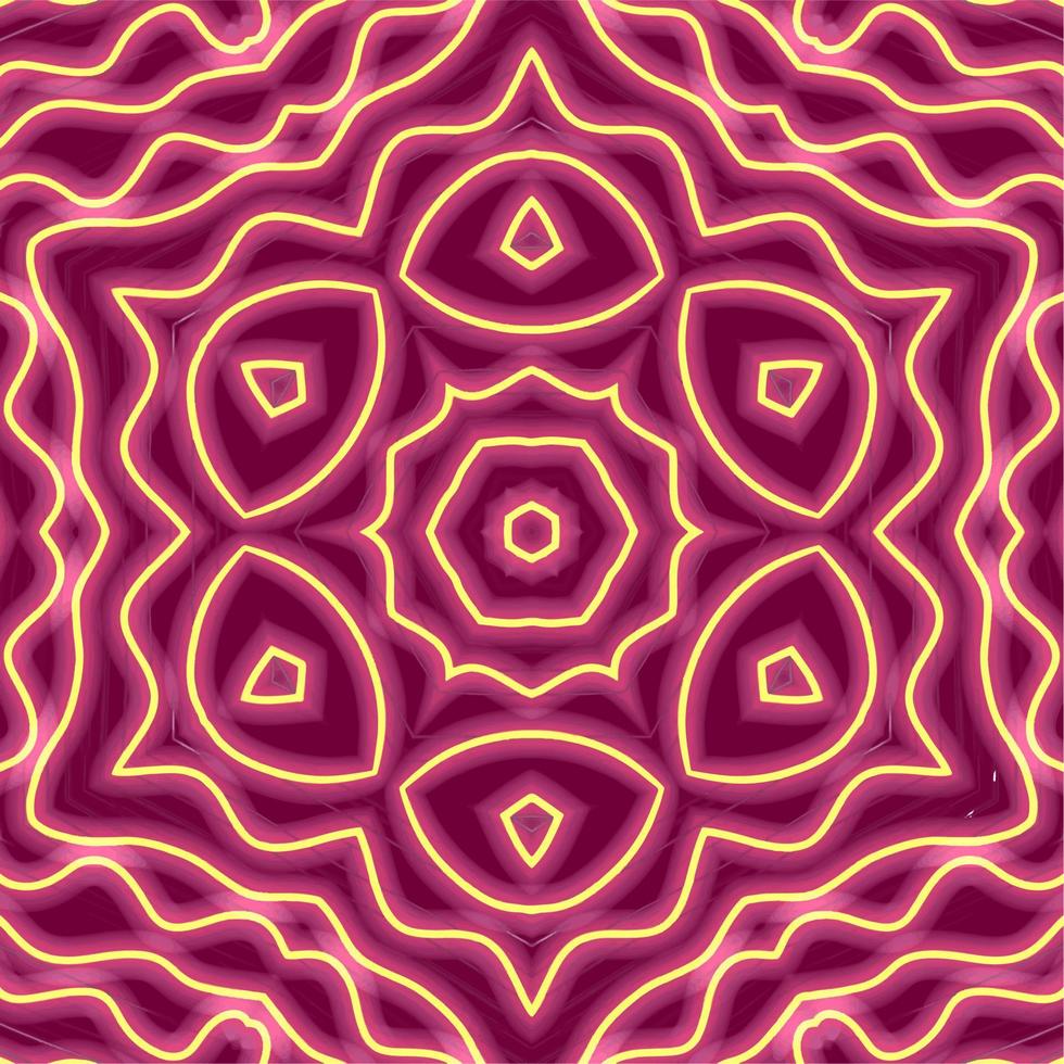 Abstract kaleidoscope background. Beautiful kaleidoscope seamless pattern. Multicolor mosaic texture. Seamless kaleidoscope texture. Unique kaleidoscope design vector