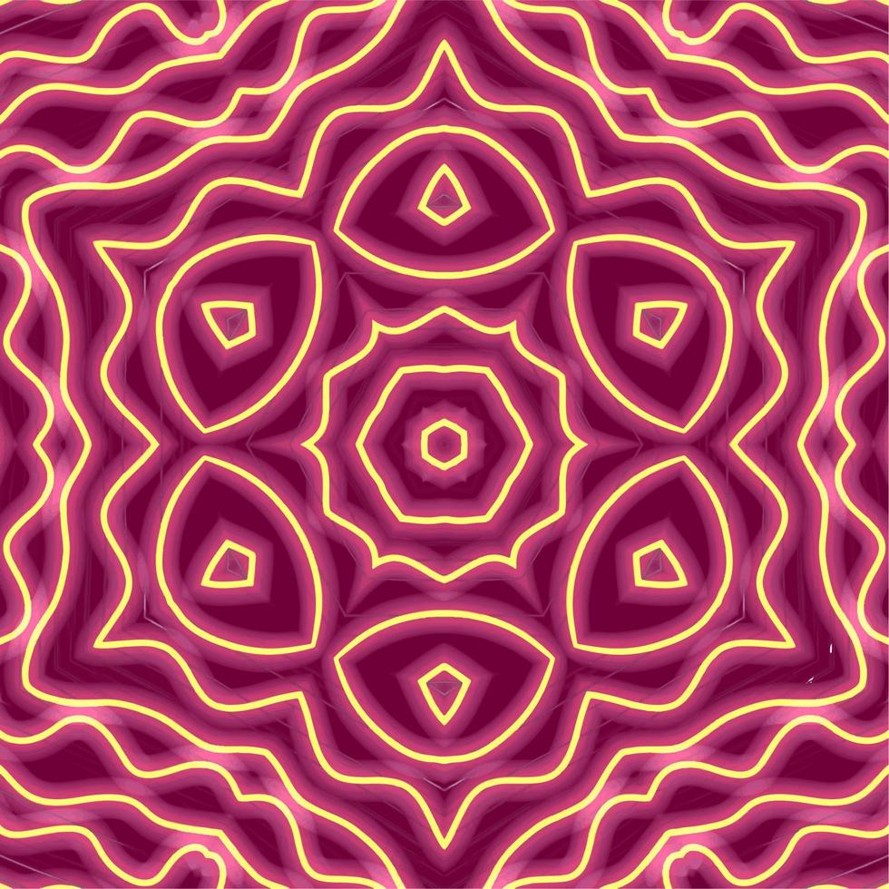 Abstract kaleidoscope background. Beautiful kaleidoscope seamless pattern. Multicolor mosaic texture. Seamless kaleidoscope texture. Unique kaleidoscope design vector