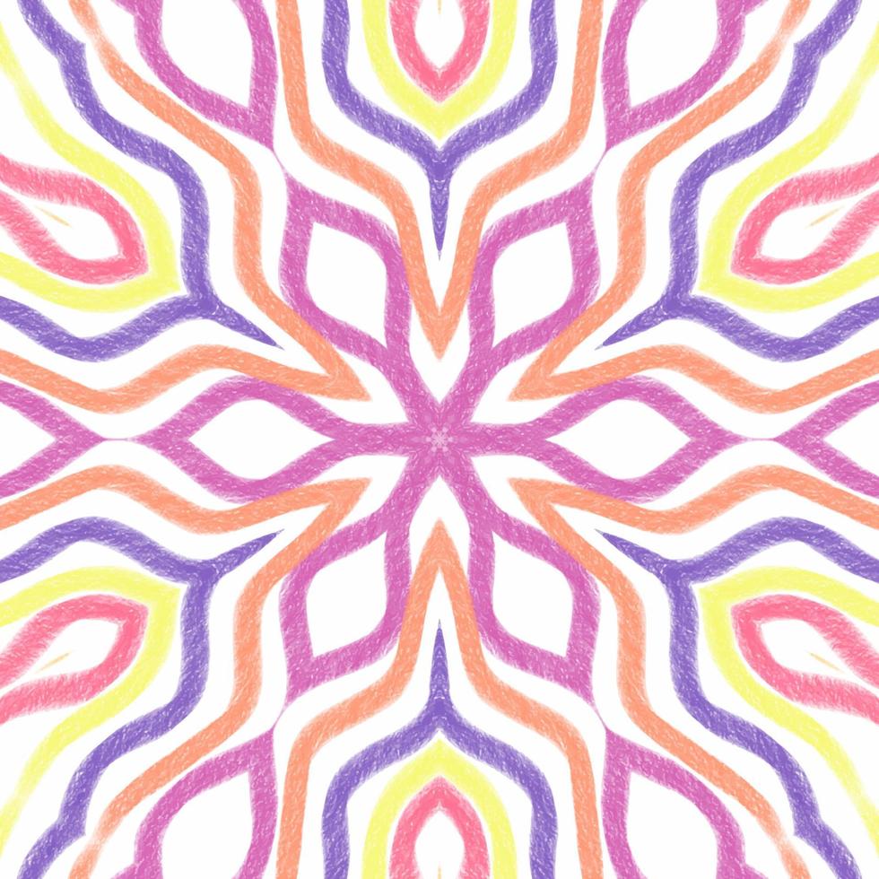 Abstract kaleidoscope background. Beautiful kaleidoscope seamless pattern. Multicolor mosaic texture. Seamless kaleidoscope texture. Unique kaleidoscope design vector