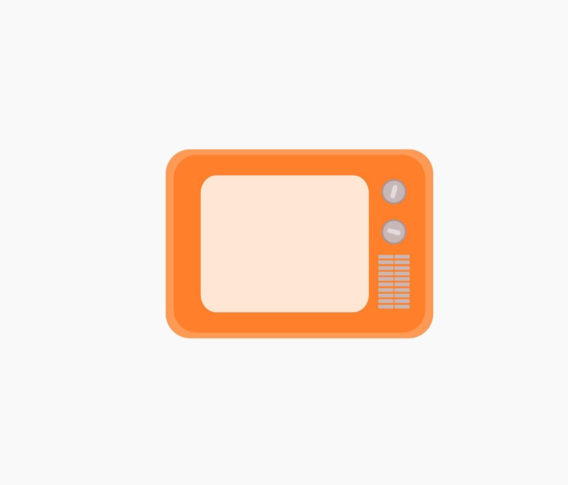 television old classic vector