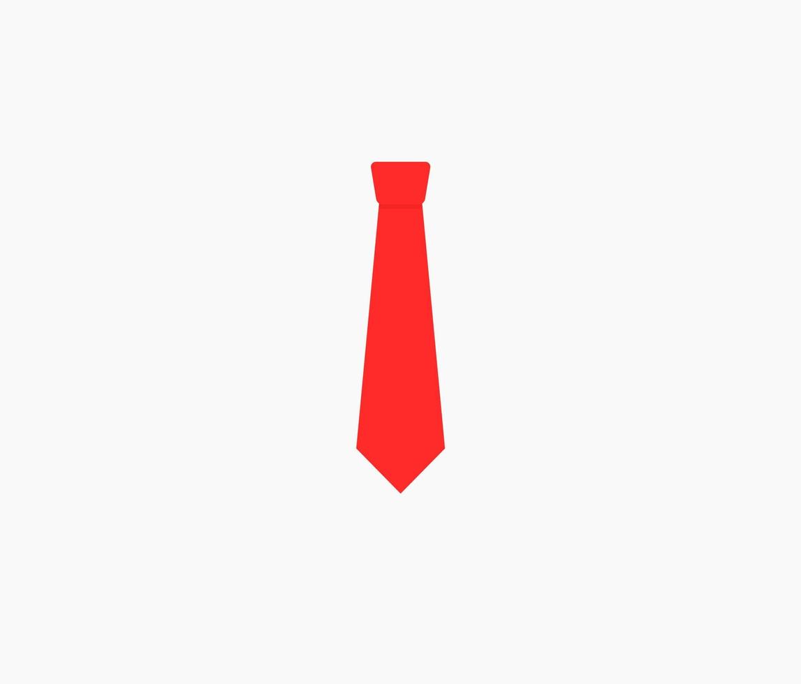 red tie design vector