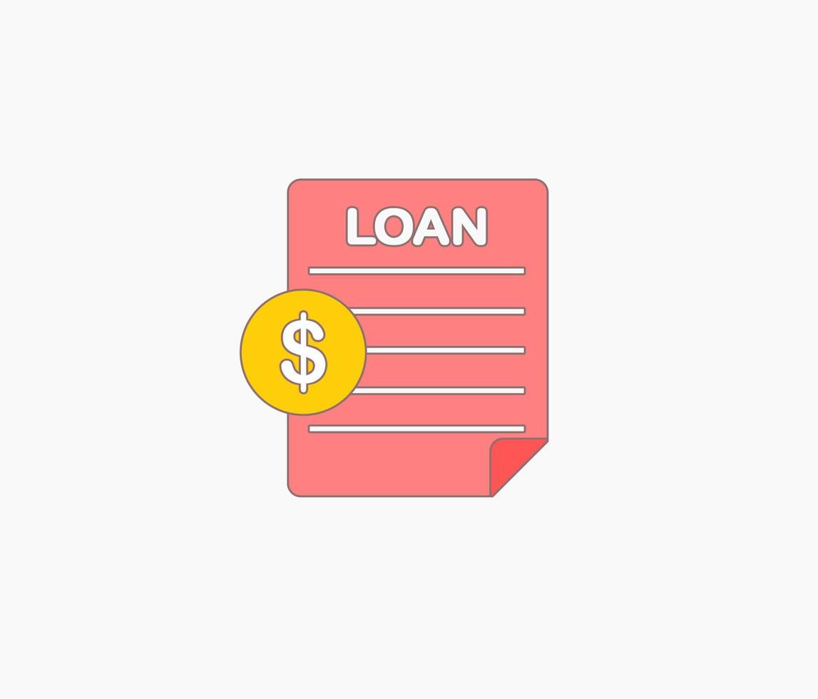 loan document vector art 13448591 Vector Art at Vecteezy