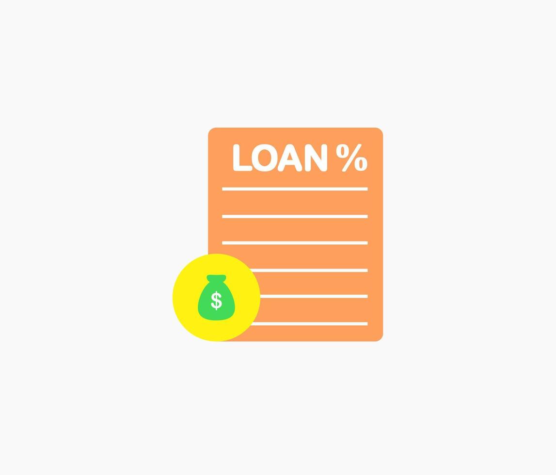 loan document page vector