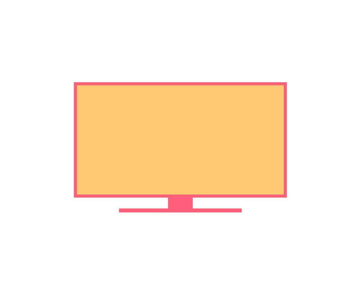 television modern icon vector