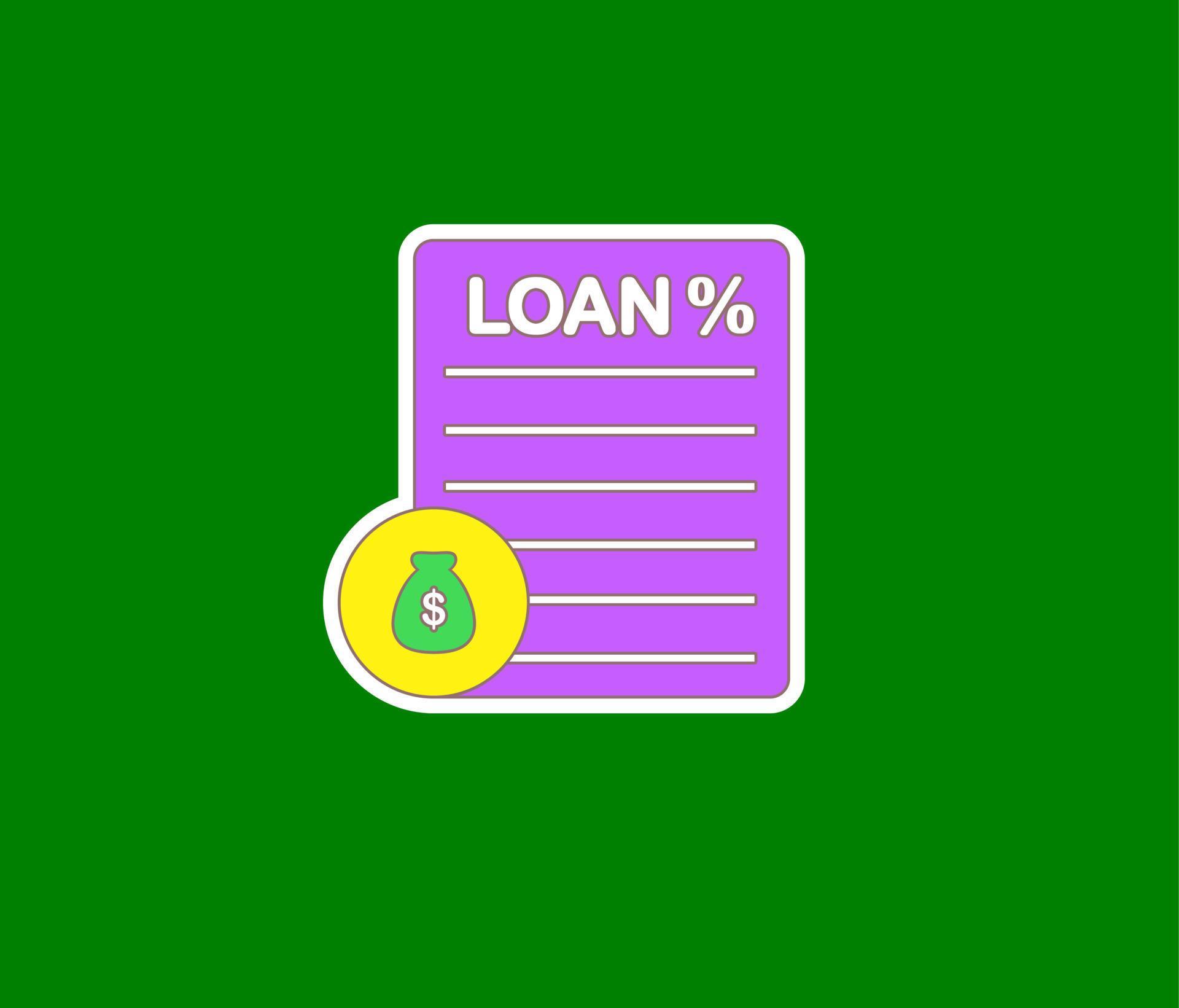 loan document clipart 13448673 Vector Art at Vecteezy