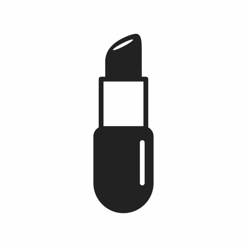lipstick flat icon vector