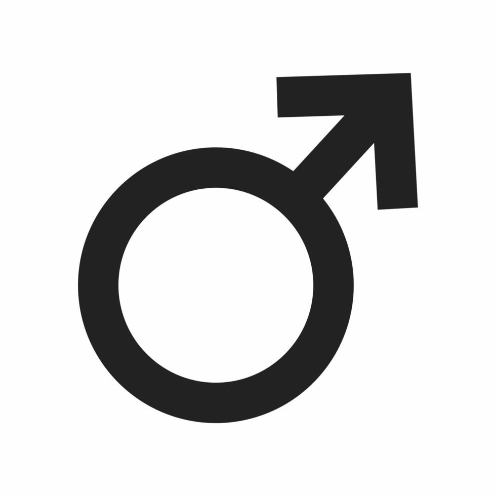 male symbol icon vector