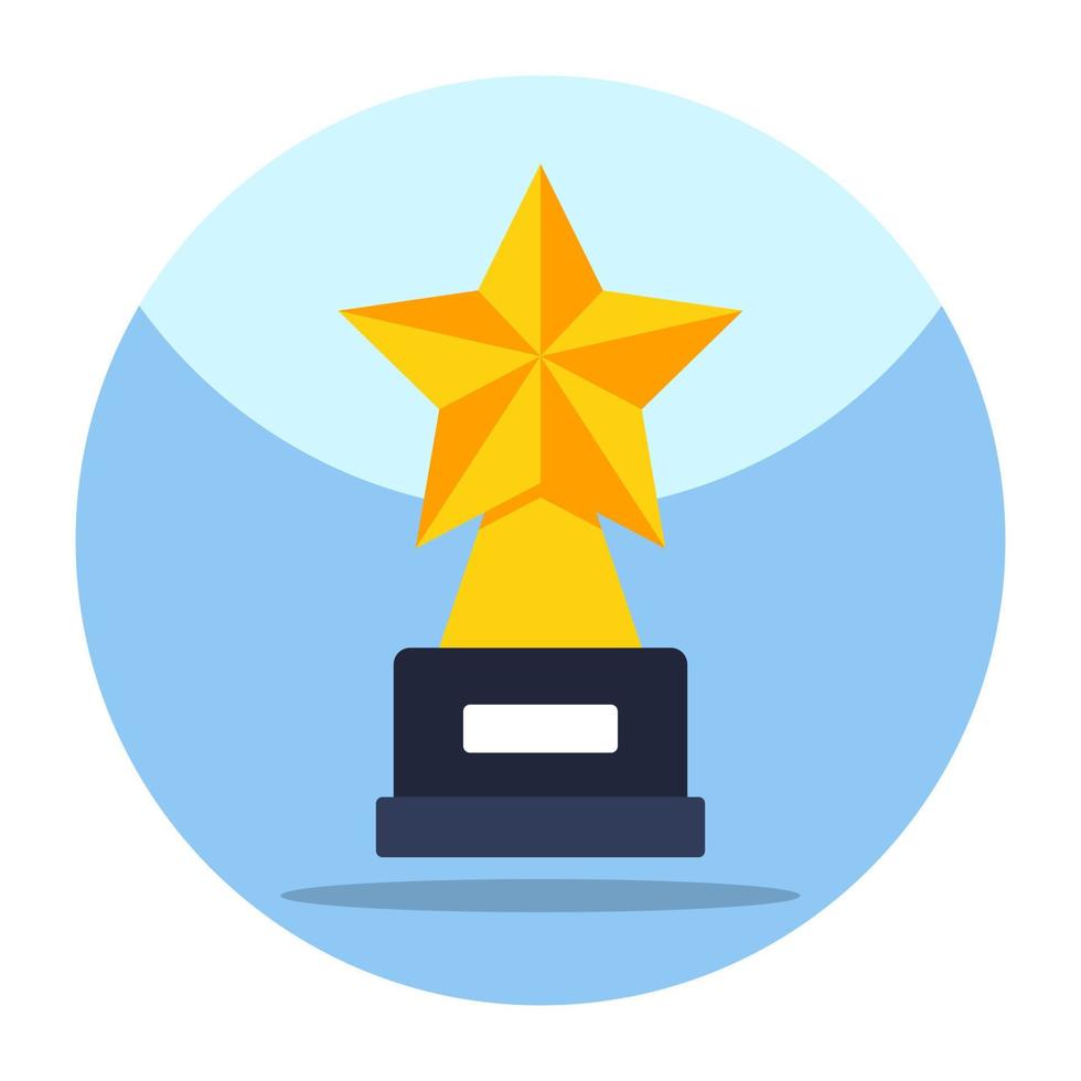 A perfect design icon of star award vector