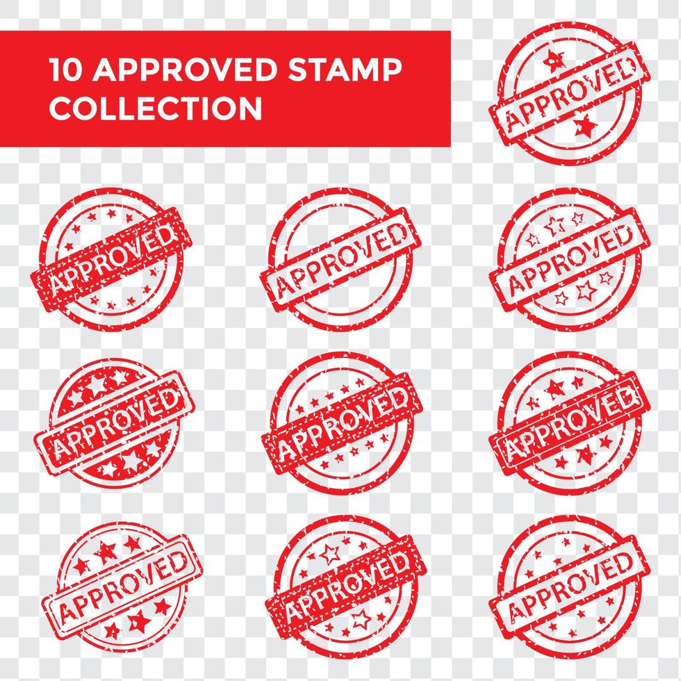 approved stamp rubber grunge for element design vector