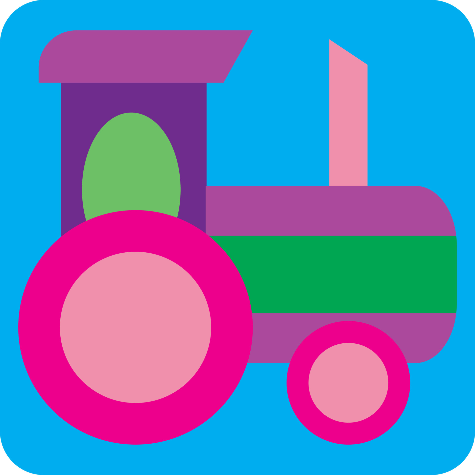 Toy tractor, illustration, vector on a white background. 13449519