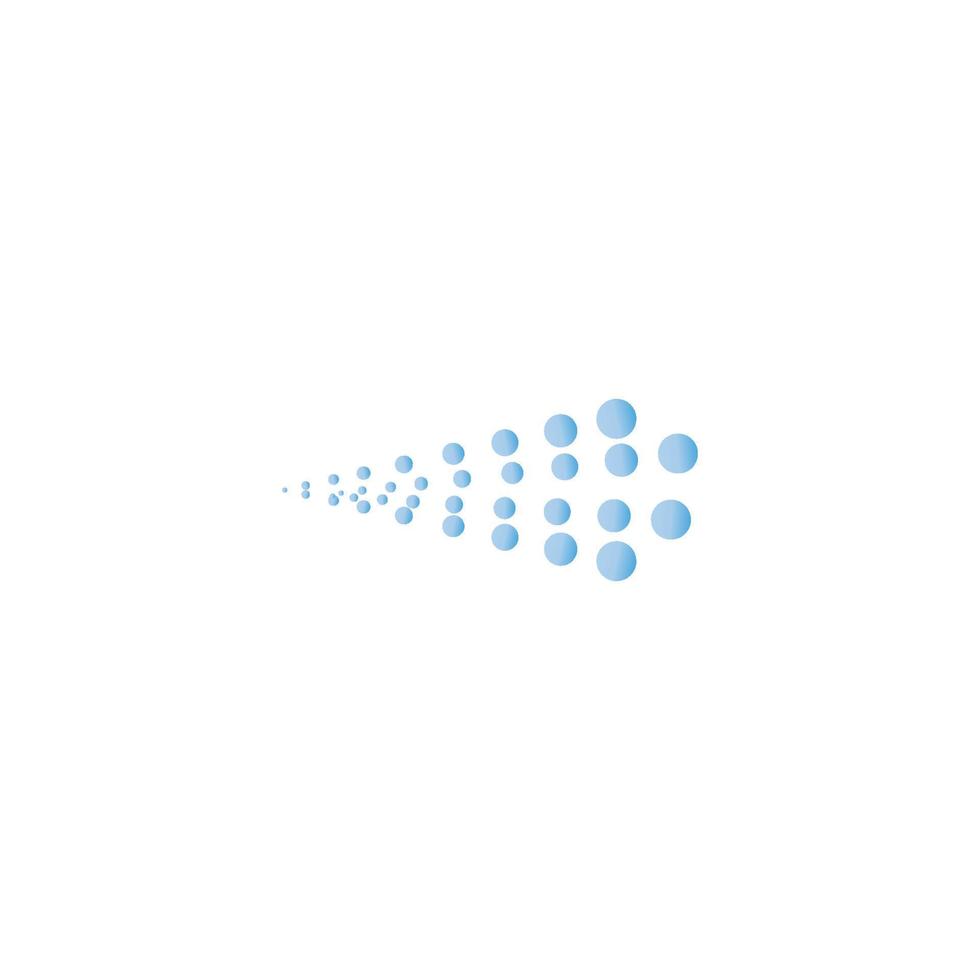 Water spray mist of atomizer. Icon vector illustration template