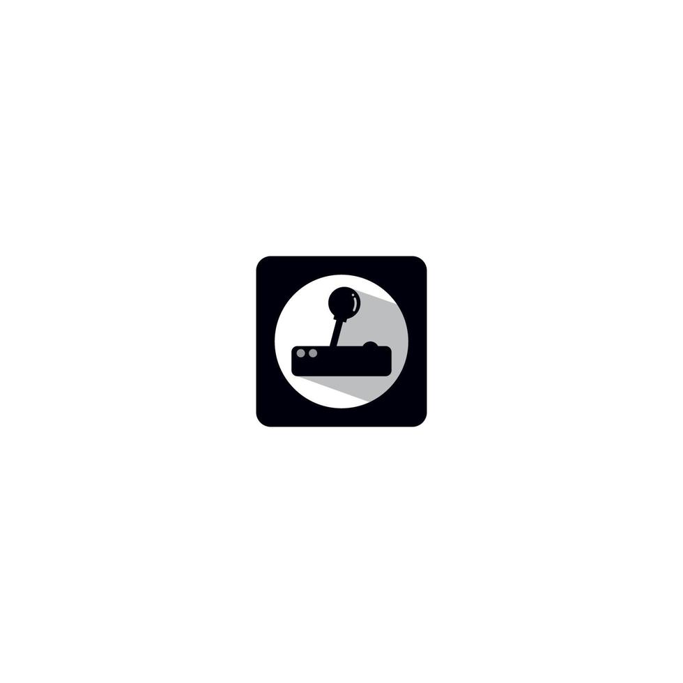 game controller vector icon. joystick icon. technology and entertainment, vector graphics. vector
