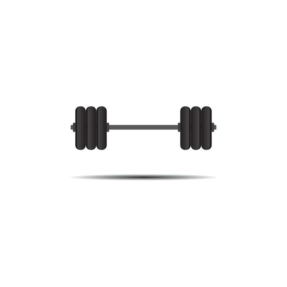 Barbell, Dumbbell Gym Icon Logo Template gym Badge, Fitness Logo vector