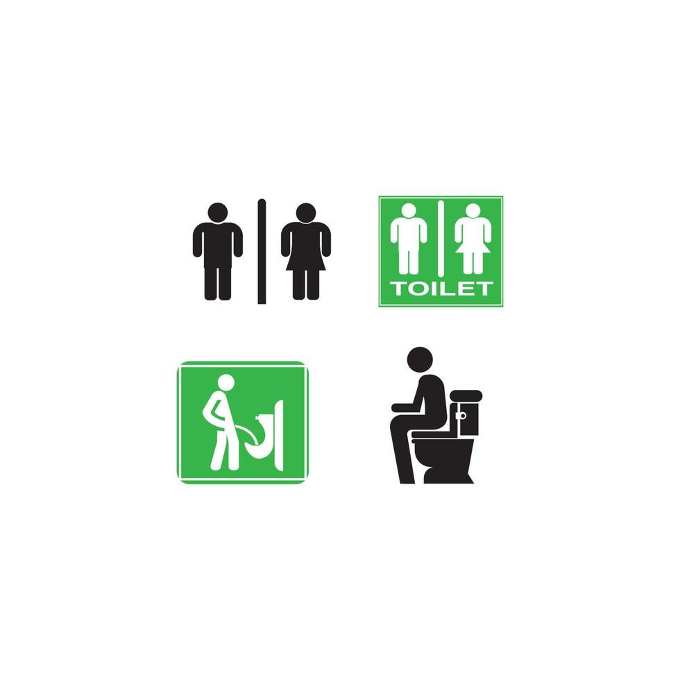 diseño de vector de icono de baño