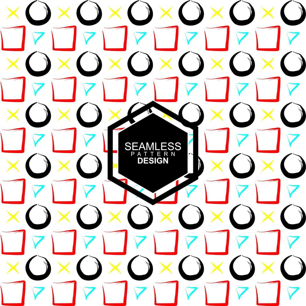colorful geometric pattern background. vector illustration