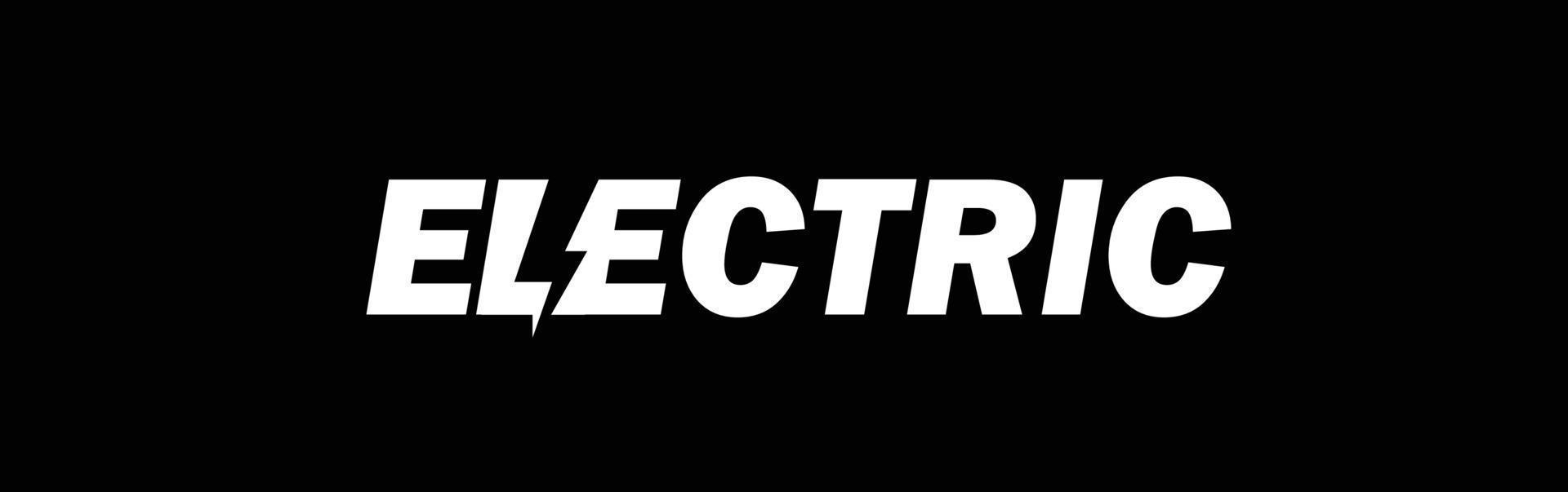 electric power logo design template vector