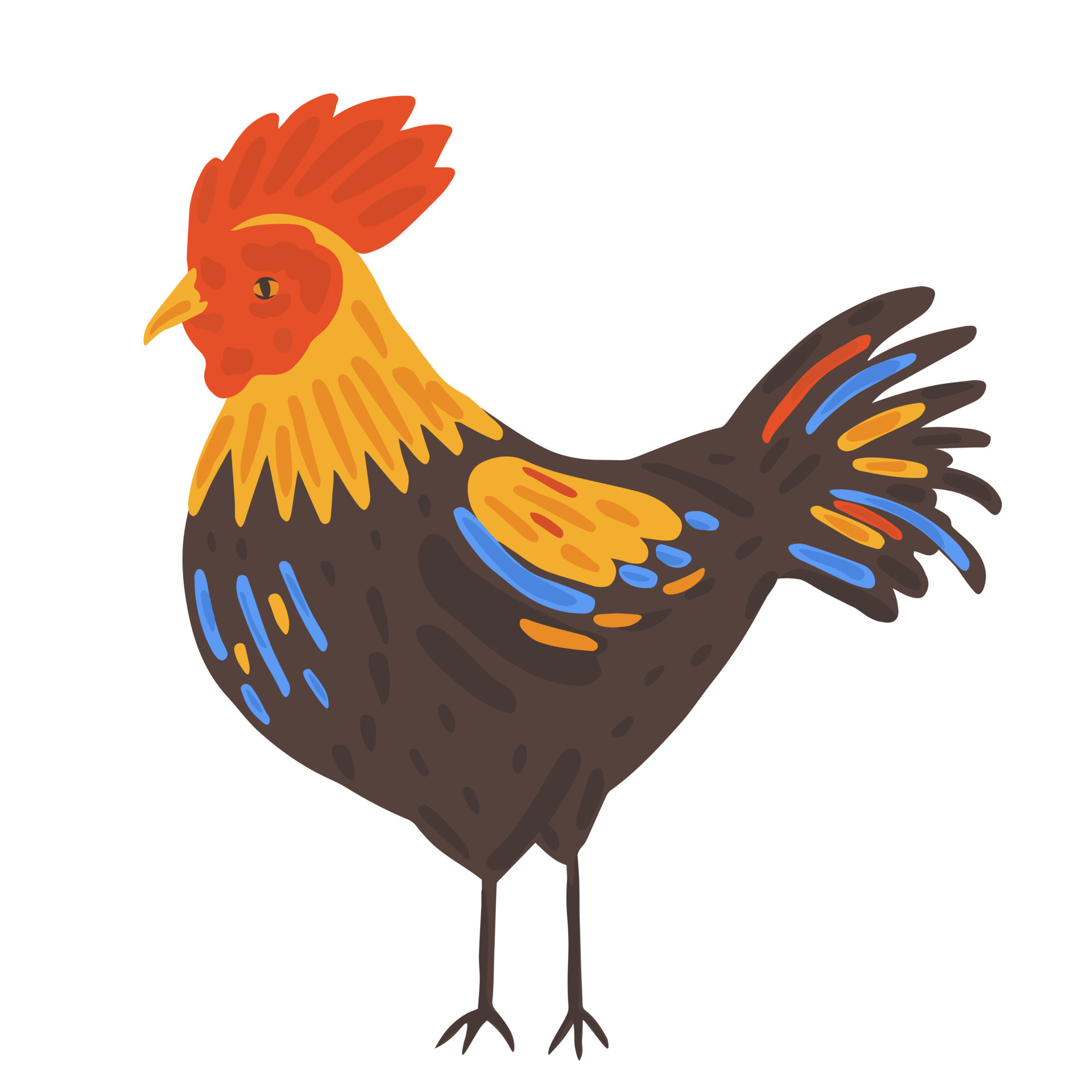 Cock bird in cartoon style 13451178 Vector Art at Vecteezy Cock bird in cartoon style 13451178 Vector Art at Vecteezy