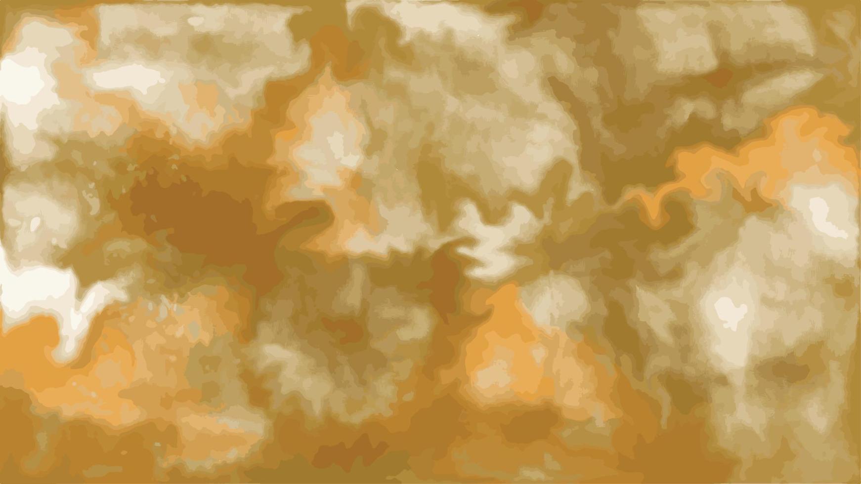 Watercolor Golden Textured Background. Abstract Golden Marble Stone Background. vector