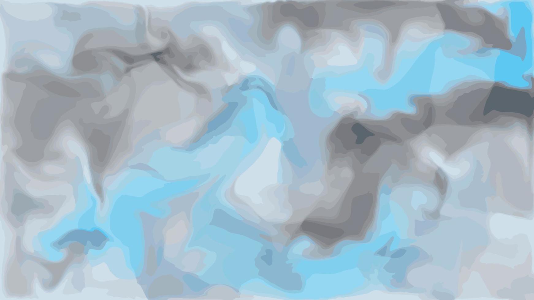 Fondo de acuarela negro azul abstracto vector