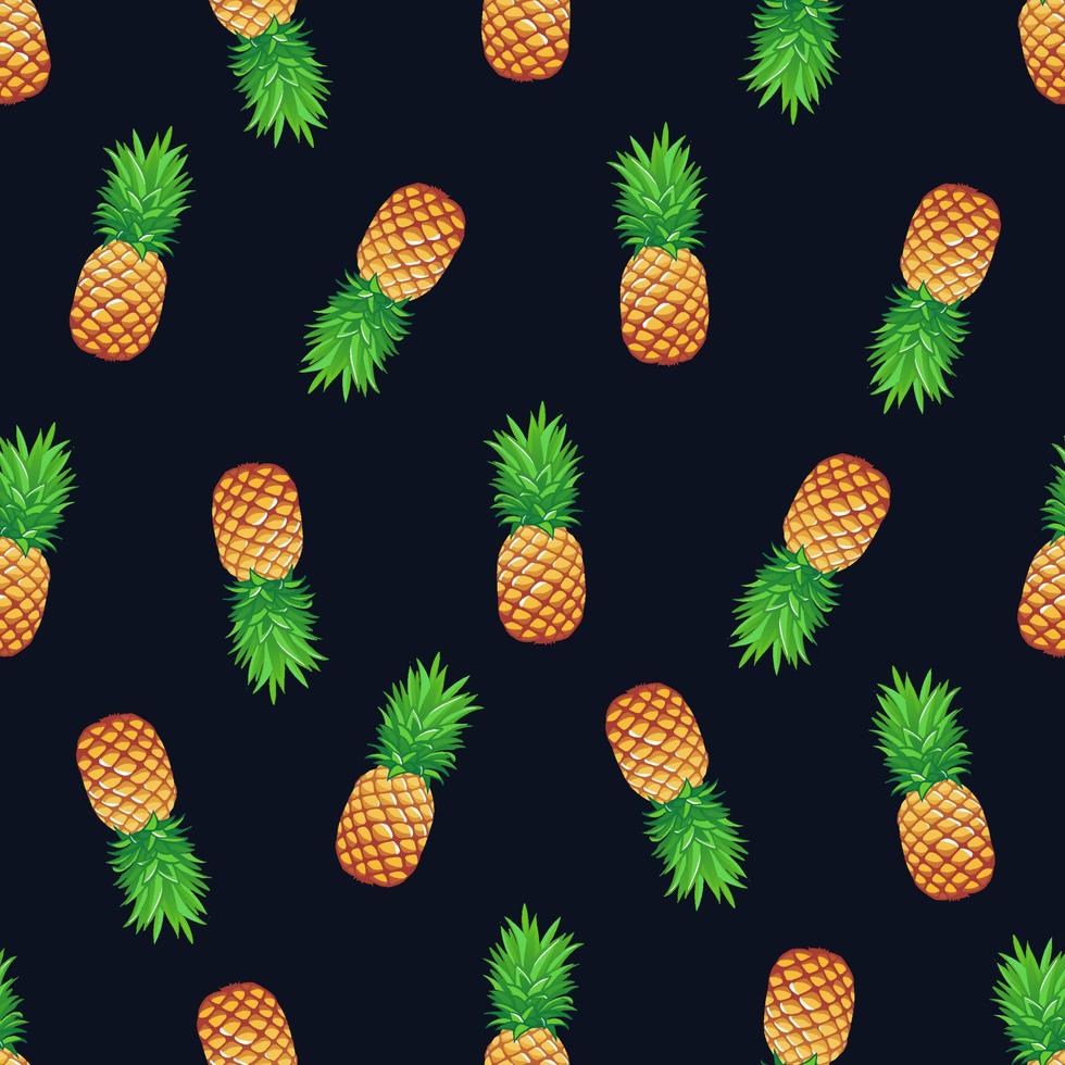 Tropical seamless pattern. vector