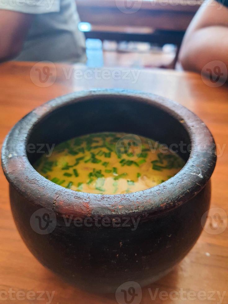 Empal gentong is a typical food of the people of Cirebon, West Java. photo