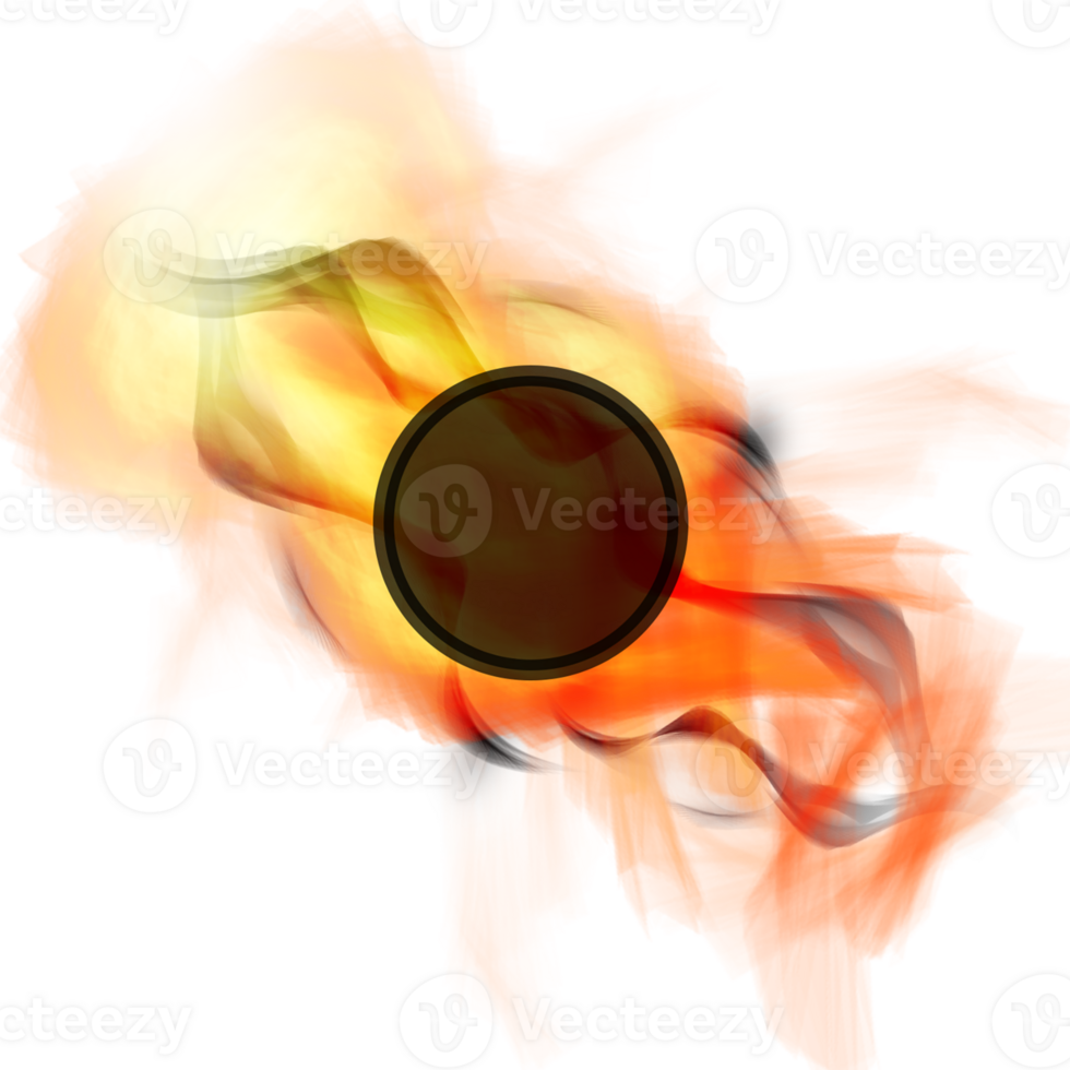 Smoke fire effect png