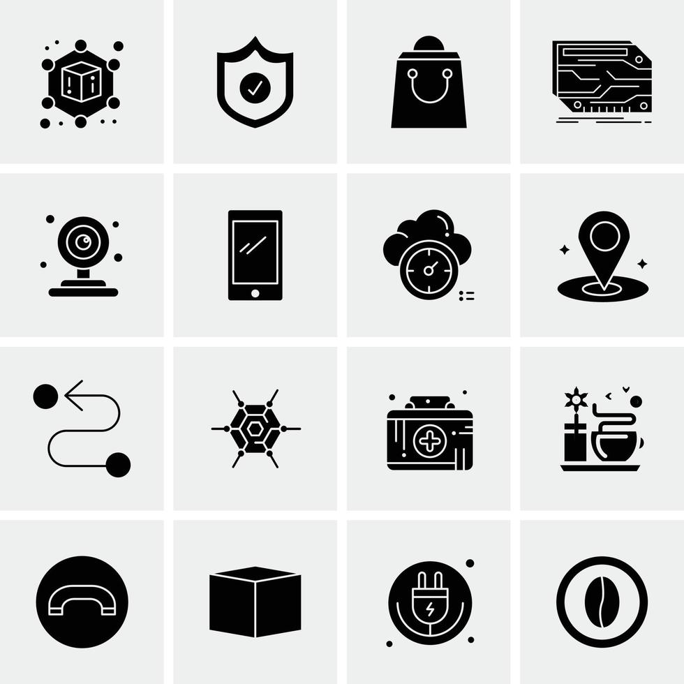 Atom Education Nuclear Abstract Circle Background Flat color Icon vector