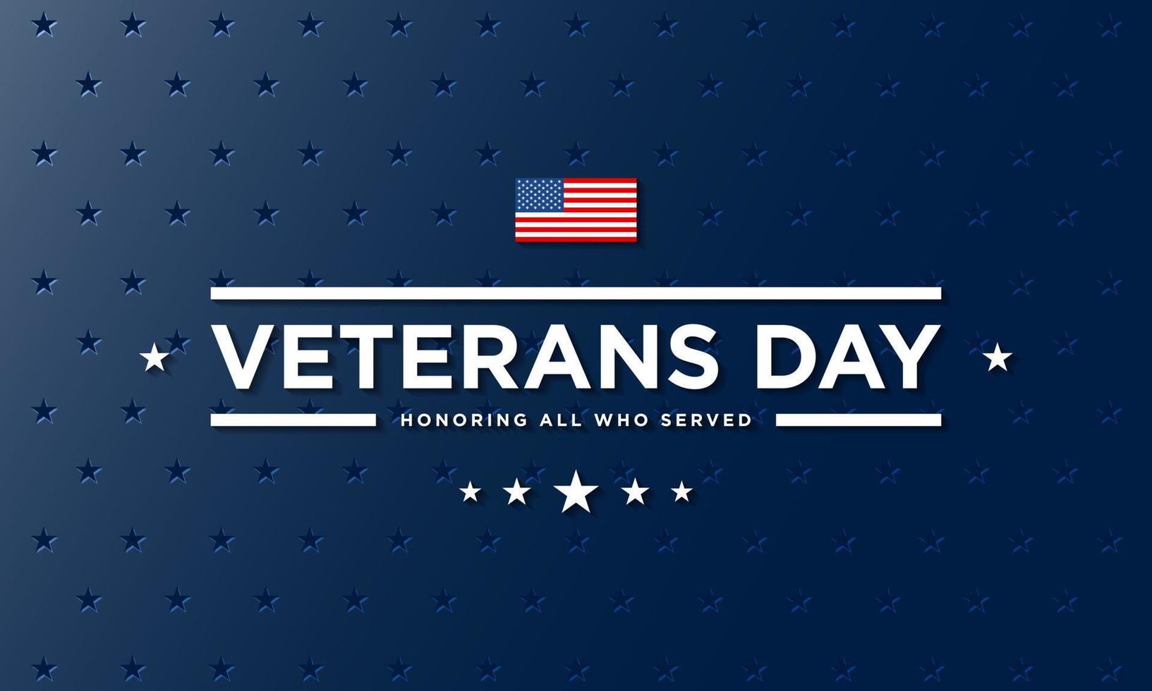 Veterans Day Background Design. vector