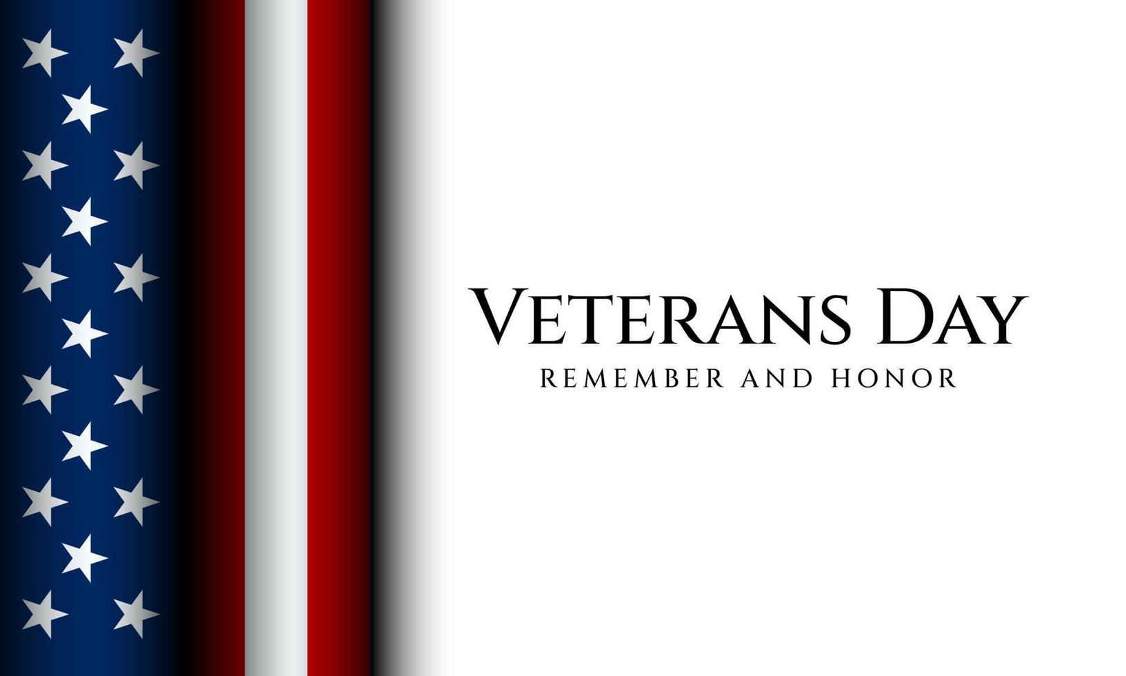 Veterans Day Background Design vector