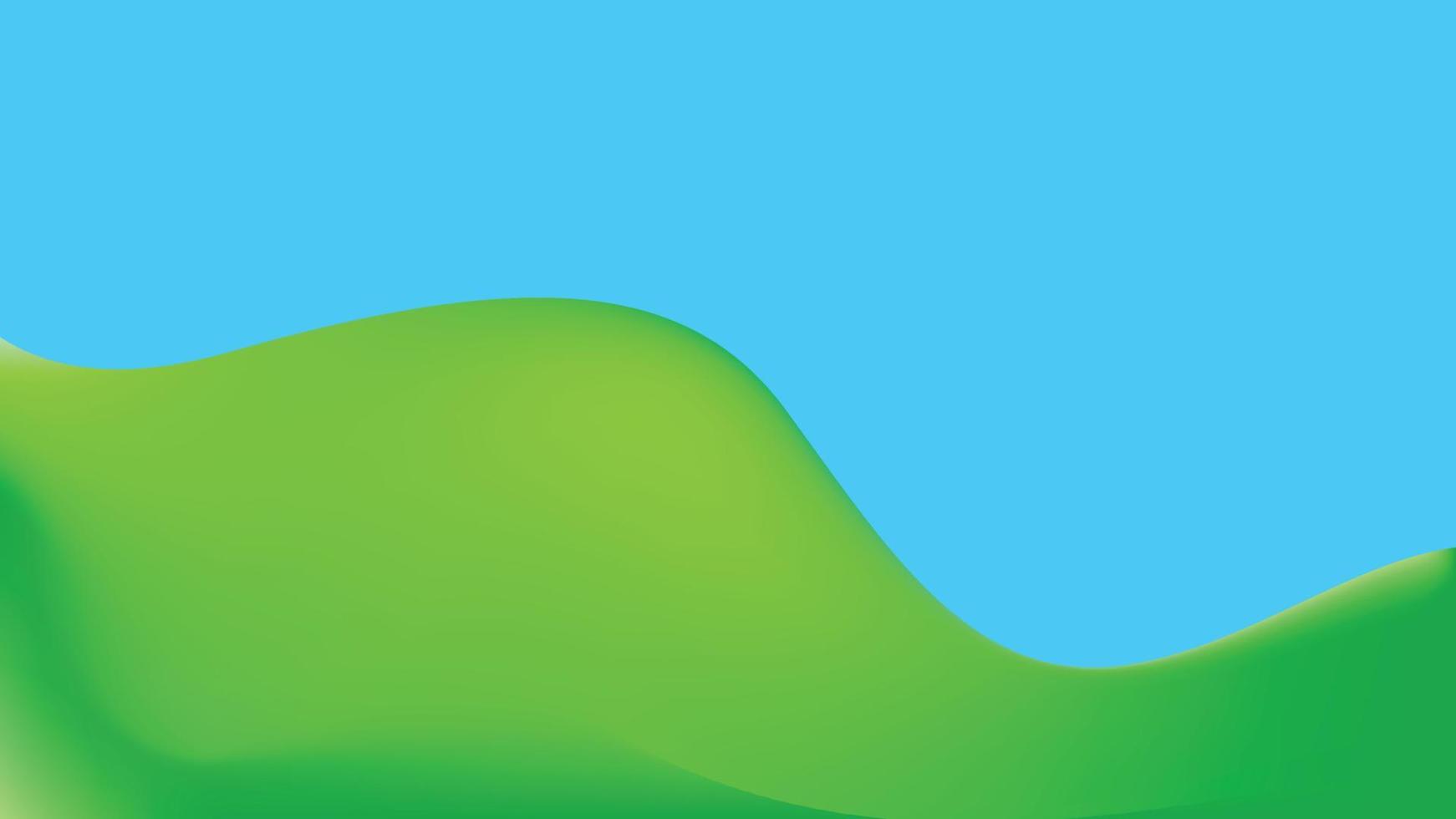 mountain and sky view vector