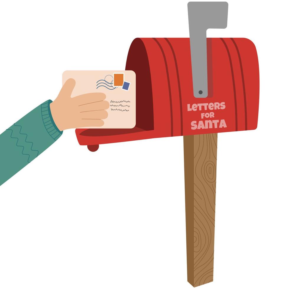 Realistic Post Mailbox Letter Hand Composition With Images Of Human Hand  Envelopes And Classic Mail Box Vector Illustration Royalty Free SVG,  Cliparts, Vectors, and Stock Illustration. Image 127459125.