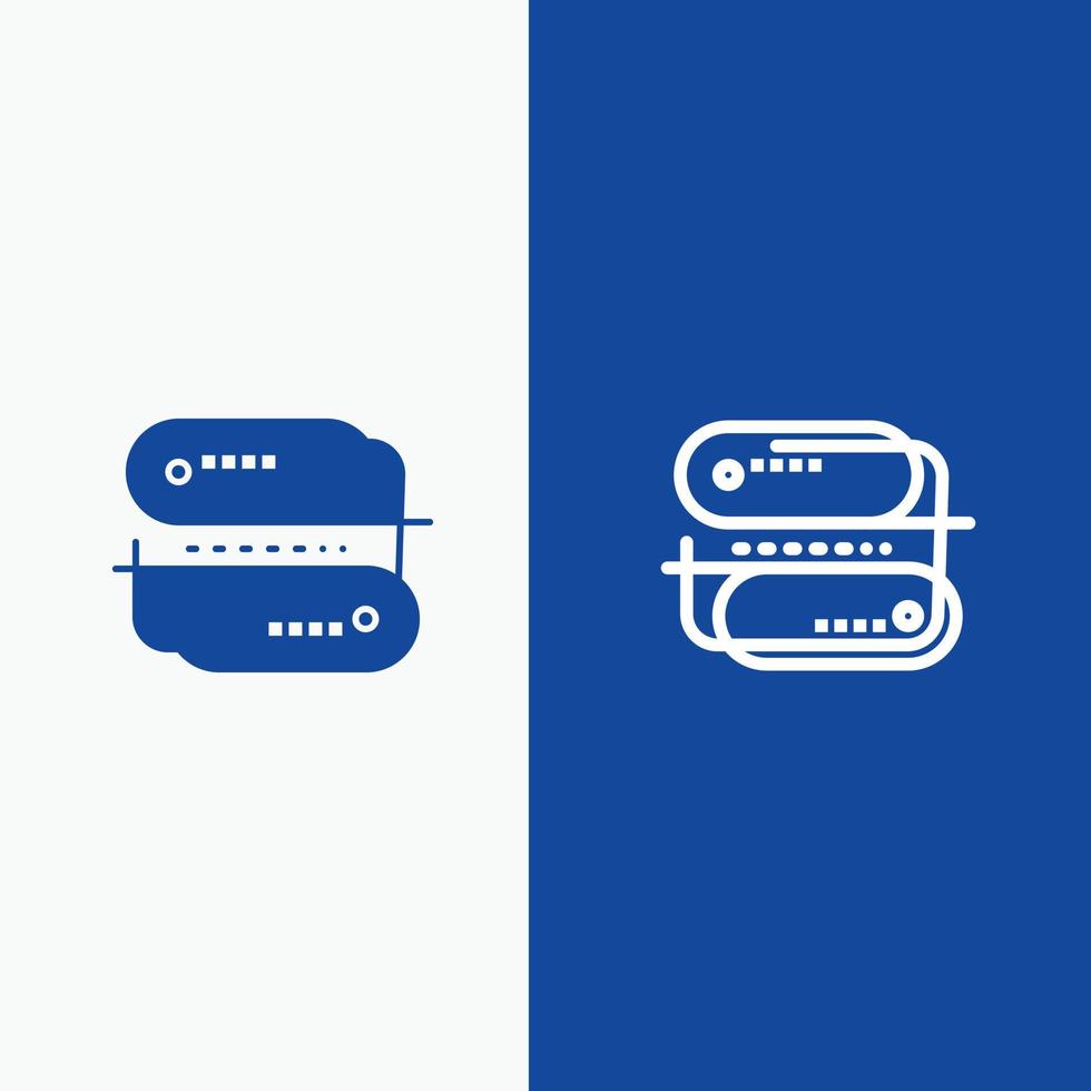 Ax Log Timber Wood  Icons Flat and Line Filled Icon Set Vector Blue Background