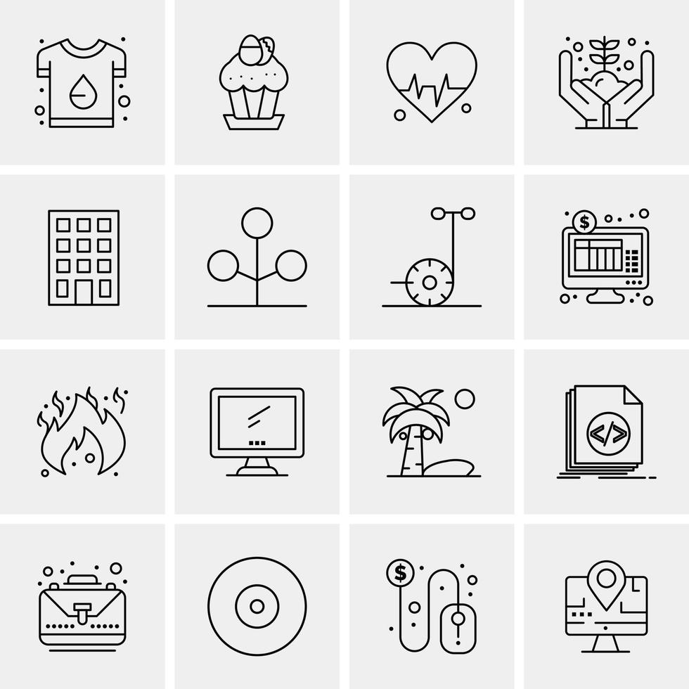 Design Mockup Web  Business Flat Line Filled Icon Vector Banner Template