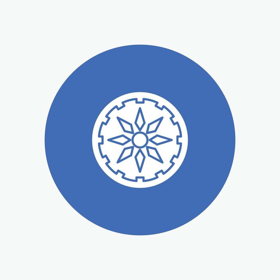 Technology Watch World Line and Glyph Solid icon Blue banner Line and Glyph Solid icon Blue banner vector