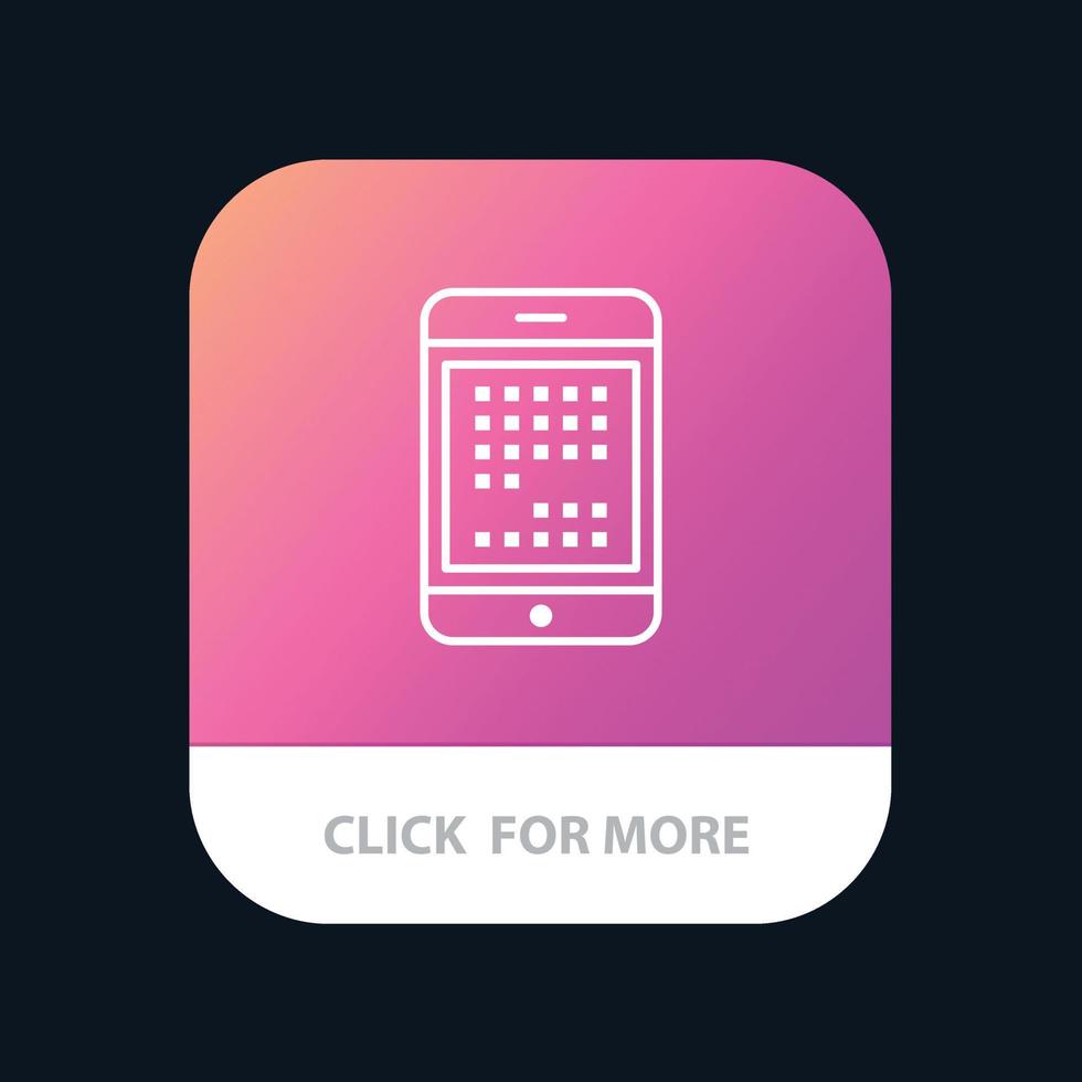 Phone Computer Device Digital Ipad Mobile Mobile App Button Android and IOS Line Version vector