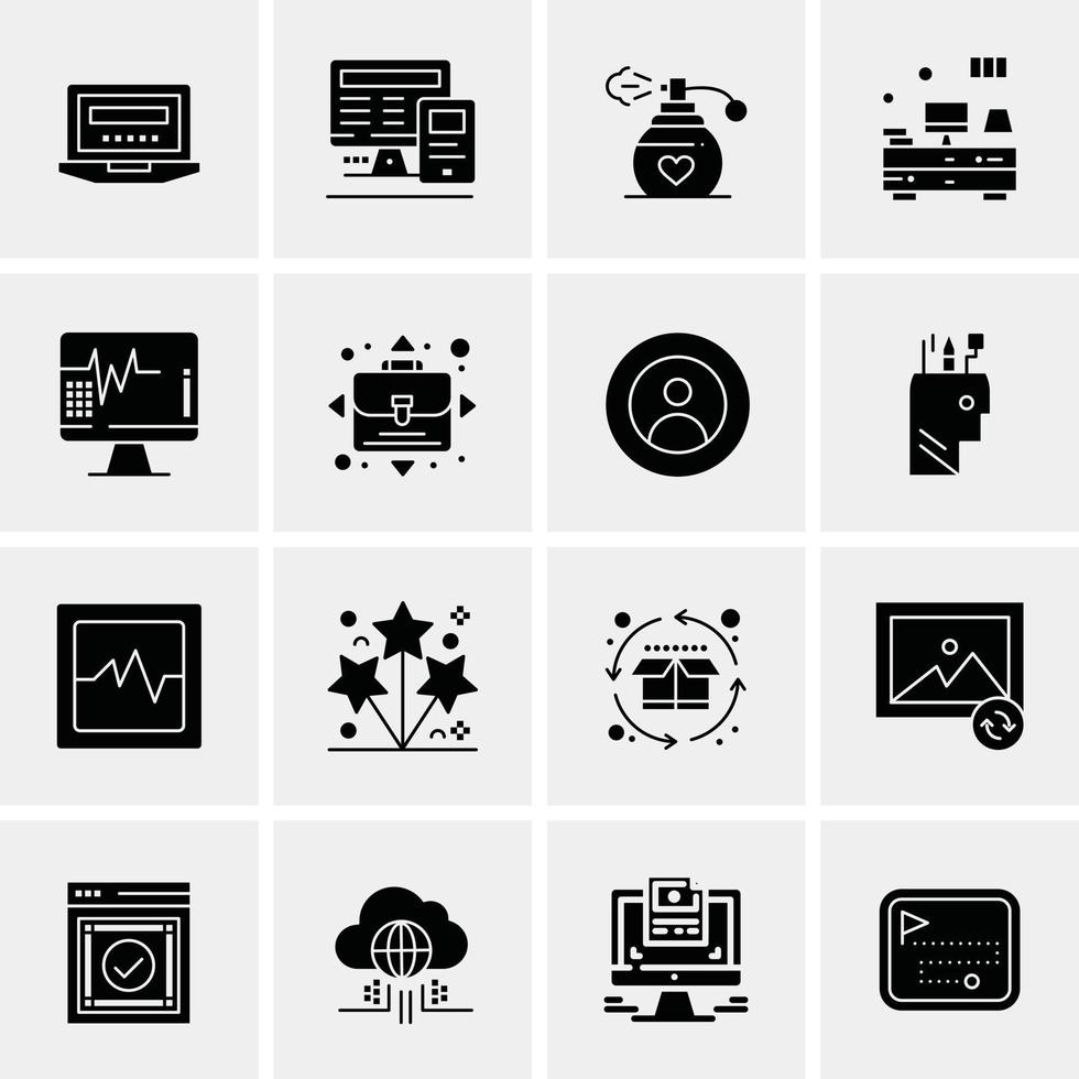 25 iconos de negocios universales vector ilustración de icono creativo para usar en proyectos relacionados con la web y dispositivos móviles