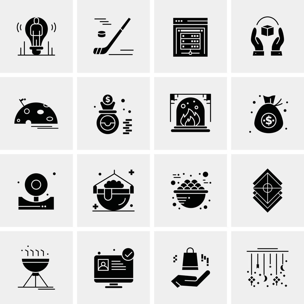 16 Business Universal Icons Vector Creative Icon Illustration to use in web and Mobile Related proj