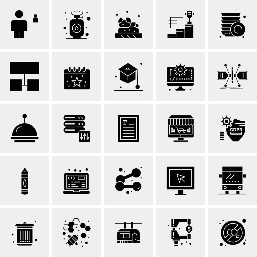 Quality Control Backlog Checklist Control Plan  Icons Flat and Line Filled Icon Set Vector Blue