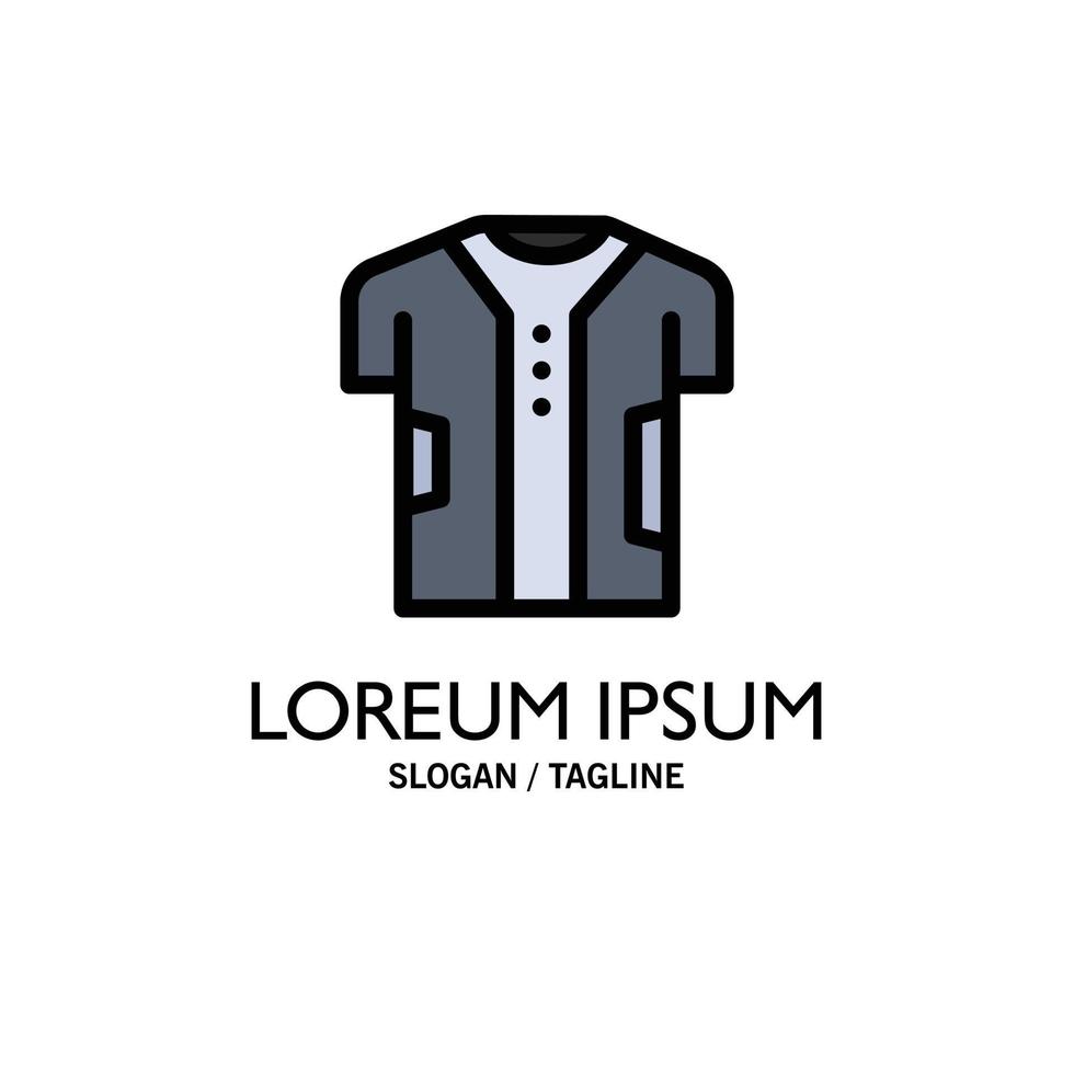 Cloth Clothing Digital Electronic Fabric Business Logo Template Flat Color vector