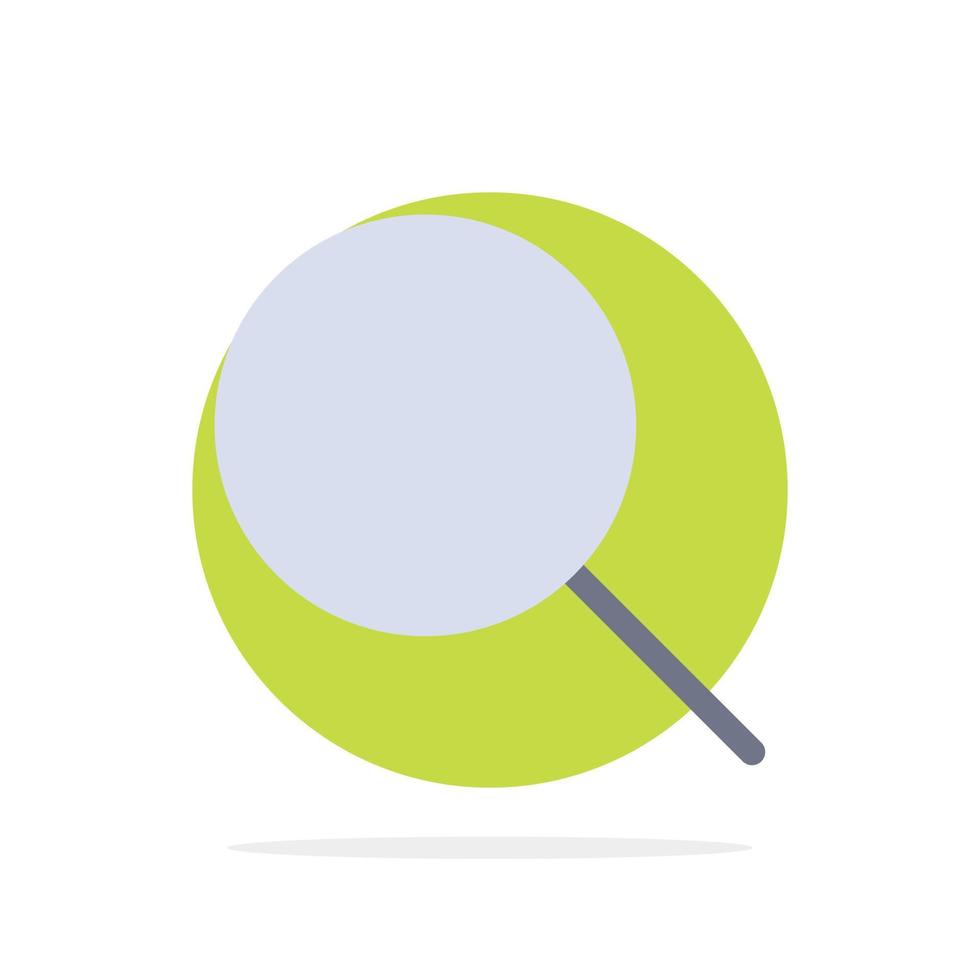 la búsqueda de instagram establece un icono de color plano de fondo de círculo abstracto vector