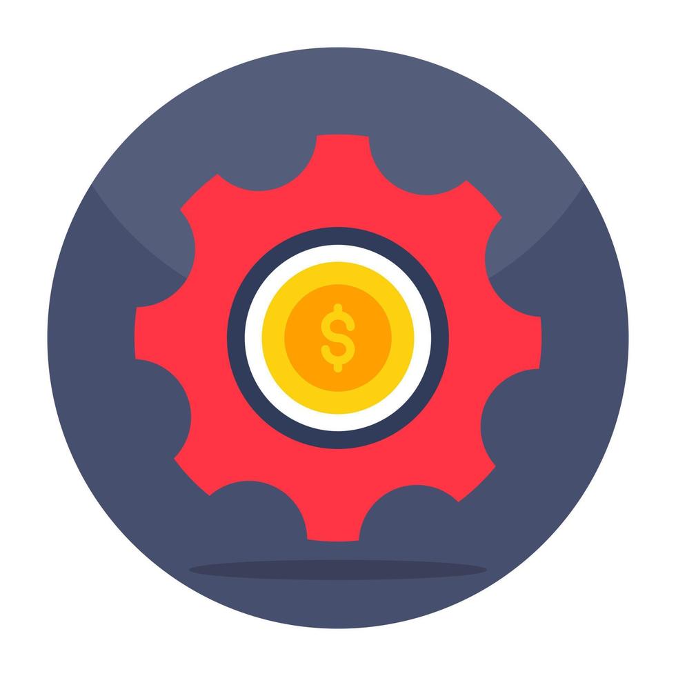 Perfect design icon of financial management vector