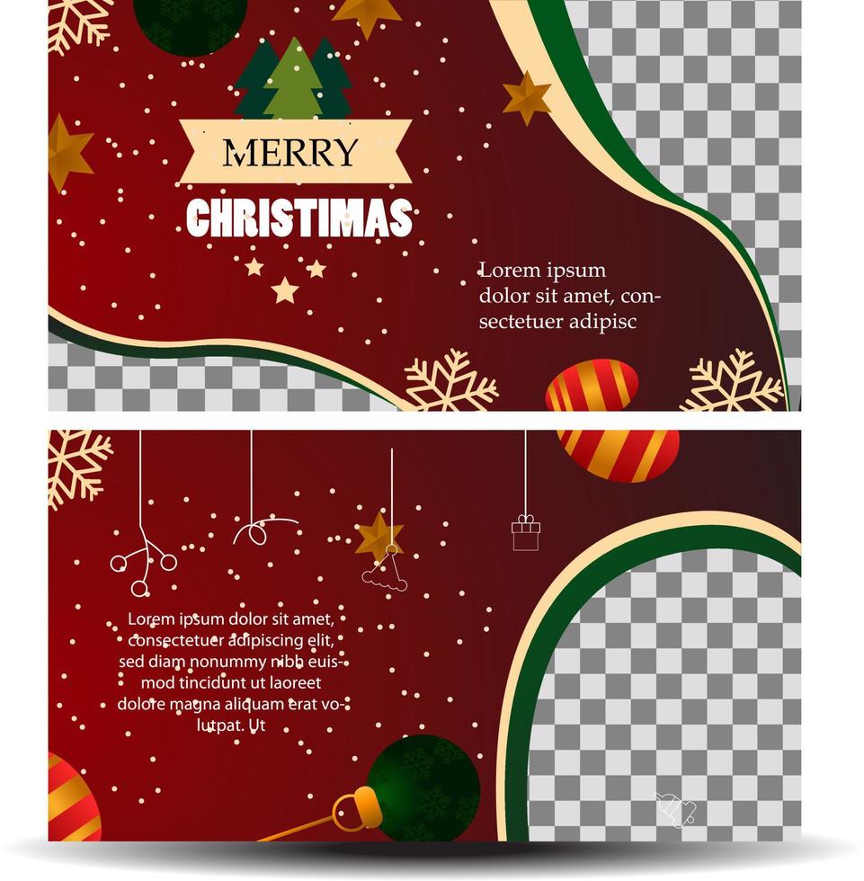 vector Christmas banner pack collection with illustration ball and for natal christimas day and happy new year greeting welcome holiday